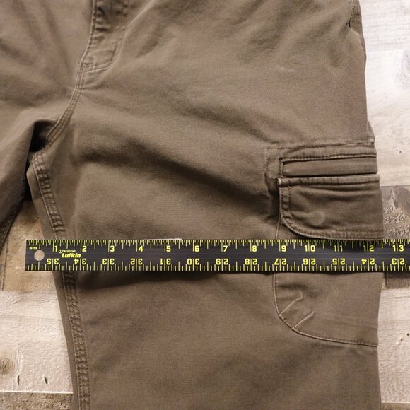 Duluth Trading DuluthFlex Fire Hose Cargo Pants Women’s 16x33 Brown Workwear - Picture 7 of 12